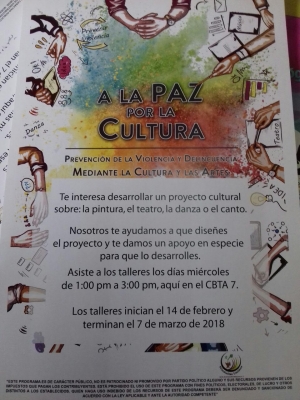 A LA PAZ POR LA CULTURA